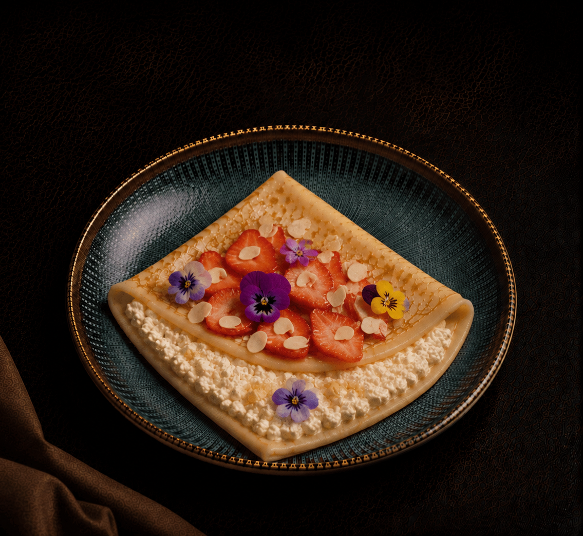42 Crepe home cheese