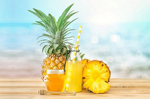 74 Fresh pineapple juice