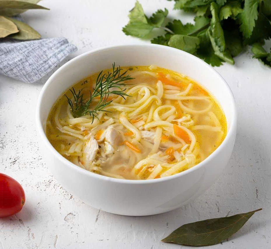 24 Chicken noodle soup